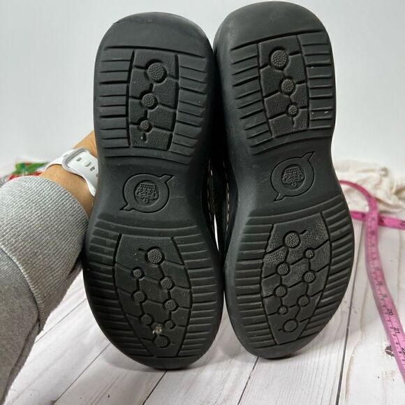 Born Gray Brown Leather Slip On Comfort Loafers - Picture 6 of 9